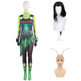 Mv Rivals (2025) Mantis Green Jumpsuit Outfits Cosplay Costume Carnival Suit